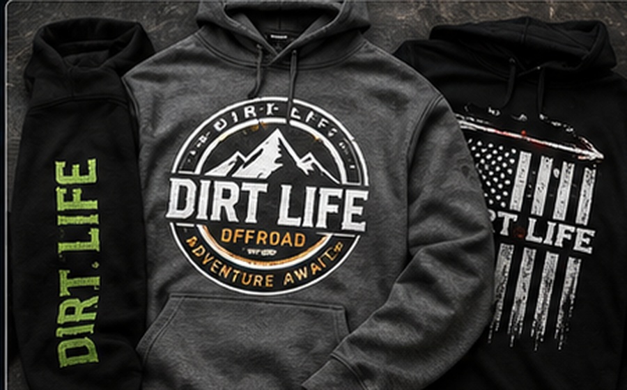 Custom printed hoodie