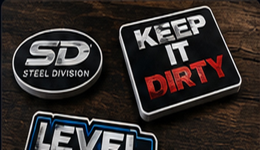 Custom die-cut decals