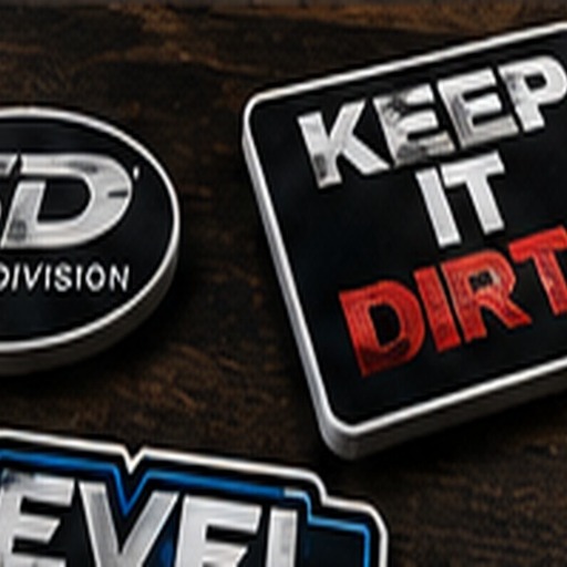 Examples of custom stickers and decals
