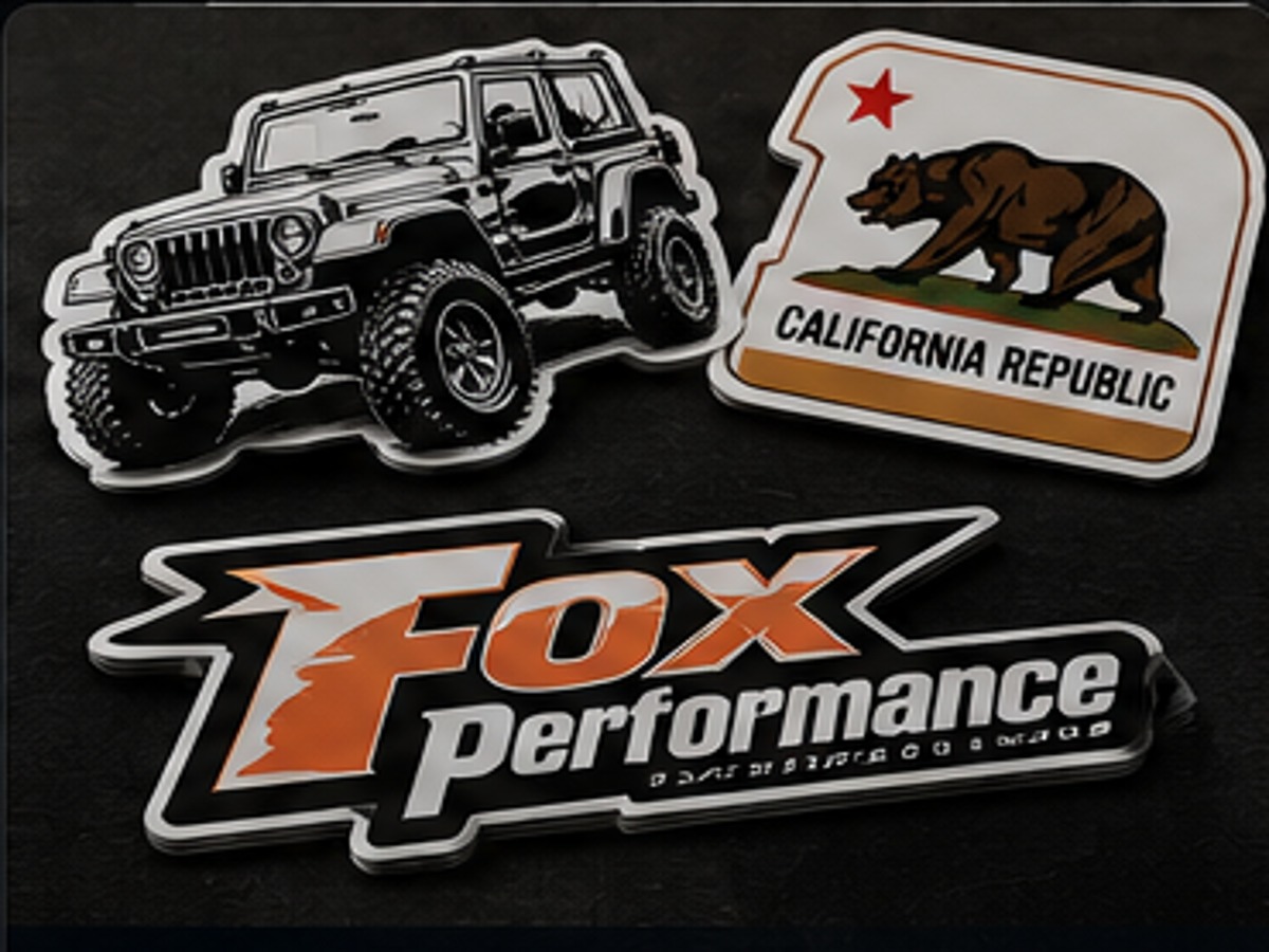 Custom die cut decals